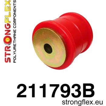 Silentblok nápravy 211793B: Strongflex Silentblok zadního nosníku - zadní Black