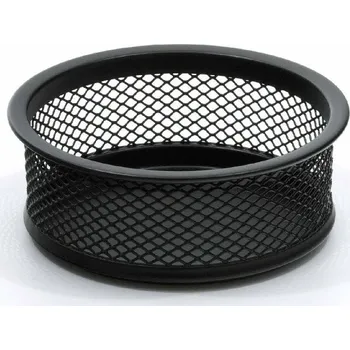 Kalíšek TECHO na kancelářské sponky malý DKC 1735 (9175), černý