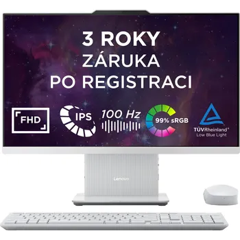 Stolní počítač Lenovo IdeaCentre AIO 24IRH9 Cloud Grey F0HN00S9CK