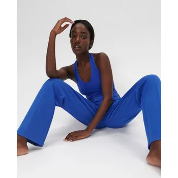 Dámské tričko Sinsay - Hladký crop top - modrá - 7181K-54X - 7181K-54X-L