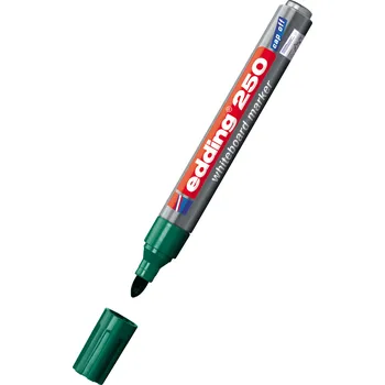 Popisovač Edding 250 na bílé tabule, zelený