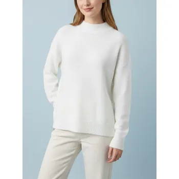 Dámský svetr Sinsay - Svetr s polorolákem a dlouhými rukávy s příměsí vlny - bílá - 748IV-00X - 748IV-00X-S