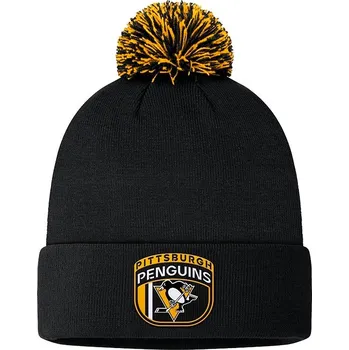 Čepice Kulich Fanatics Draft Beanie Cuff With Pom Pittsburgh Penguins Senior