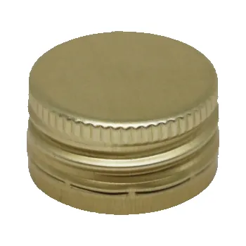 Uzávěr na lahve šroubovací 31,5x18 zlatý