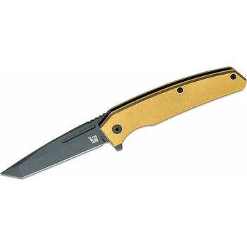 ONTARIO ON9805 Equinox kapesní nůž 7,7 cm, zlatá, titan