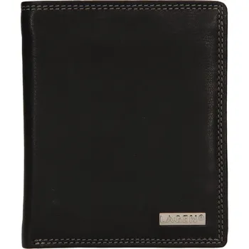 Peněženka Lagen pánská peněženka kožená LG-1790 - černá - BLK + doprava zdarma