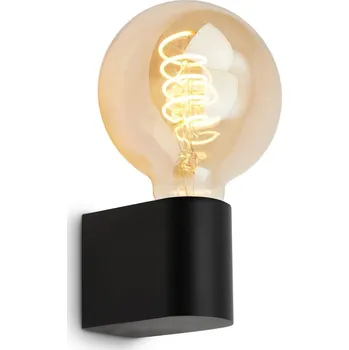 Nástěnné svítidlo BRILONER Donga svítidlo k zrcadlu koupelna, ochrana proti vodě, montáž na stěnu, černá - BRILONER BRI 2182015