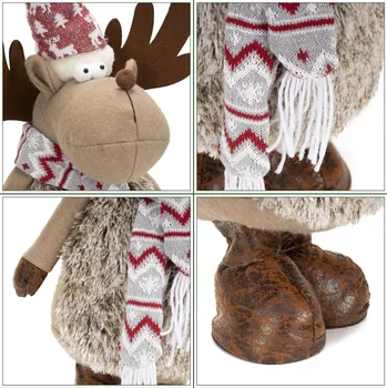 Vánoční dekorace Springos Vánoční dekorace "Sob" 38 x 23 x 70 cm