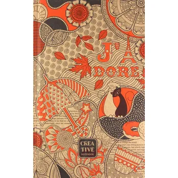 Zápisník Ozdobný zápisník 125x200/80 listů linkovaný TW FRESH