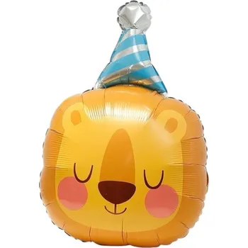 Balónek FÓLIOVÝ BALÓN LEV K NAROZENINÁM Balónková Zvířátka