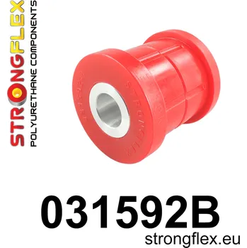 Silentblok nápravy 031592B: Strongflex Přední silentblok zadního nosníku Black