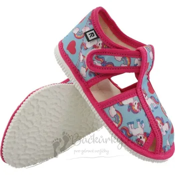 Chlapecké bačkory Dětské pantofle RAK 100015 - Jednorožec - vel. 30