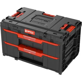 Dílna QBRICK Box s organizérem QBRICK ONE Drawer 2 Toolbox 2.0 | 2 zásuvky, 587x380x340 mm - P90676