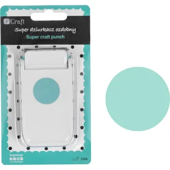 Řezačka papíru DP Craft SUPER děrovačka ozdobná na papír 2,5 cm CIRCLE