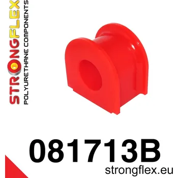 Silentblok nápravy 081713B: Strongflex Silentblok předního stabilizátoru 25,5mm Red