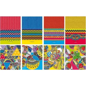 Notes A5 Fresh vícebarevný