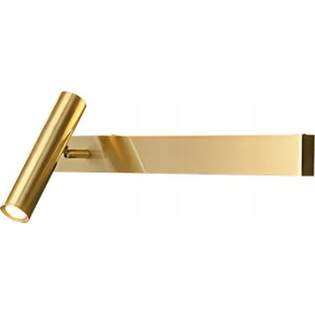 Nástěnné svítidlo Barra - Stylové Moderní LED Nástěnné Svítidlo Zlaté 30 cm - Levé