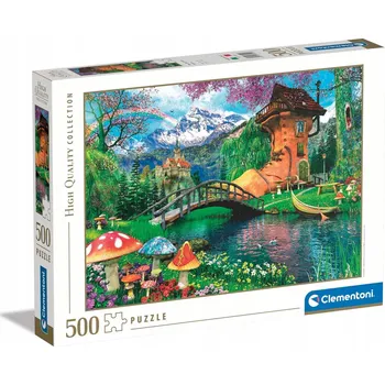 Puzzle Puzzle 500 dílků - Domeček ve staré botě