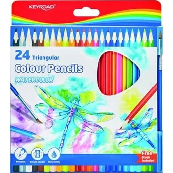 Pastelka Akvarelové Pastelky Keyroad 24 ks
