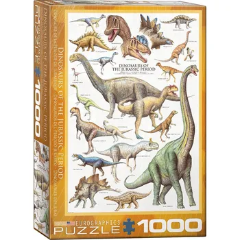 Puzzle Puzzle Dinosauři z Jurského období Eurographics 1000 ks