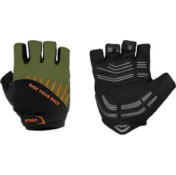 Cyklistické rukavice R2 VOUK ATR19R zelená L