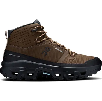 Pánská treková obuv Pánská outdoorová obuv On Cloudrock Mid WP Earth/Black EUR 46
