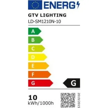 Žárovka LED žárovka GTV LD-SM1210N-10 GU10 4000 K