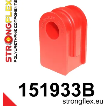 Silentblok nápravy 151933B: Strongflex Silentblok předního stabilizátoru 20,5mm Black