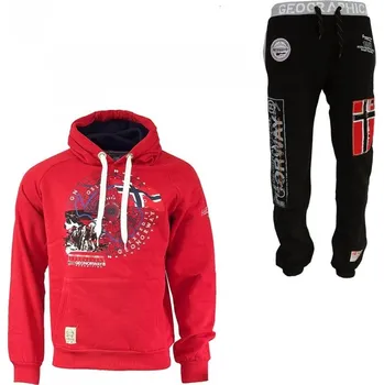 GEOGRAPHICAL NORWAY souprava pánská GPICTURE / MYER MEN XL červená