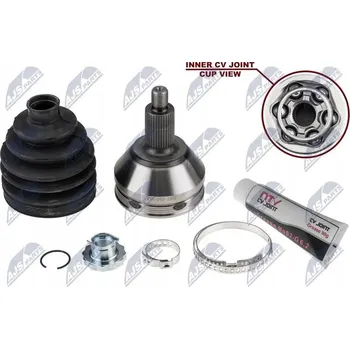 Zavěšení kol NPZ-VW-049 NTY VNĚJŠÍ KLOUB POLOOSY NTY