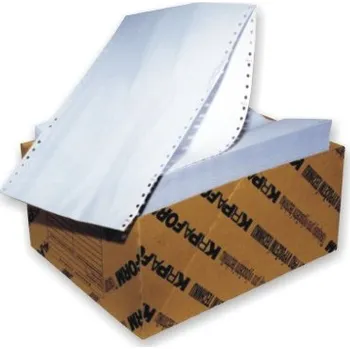 Tabelační papír Papír tabelační 240 1+0 bez boční performace Krpa