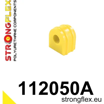 Silentblok nápravy 112050A: Strongflex Silentblok předního stabilizátoru varianta SPORT 23mm Black