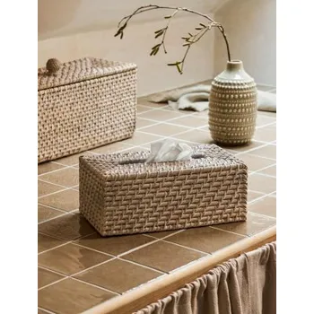 Papírový ubrousek Ratanový box na papírové ubrousky Wittering