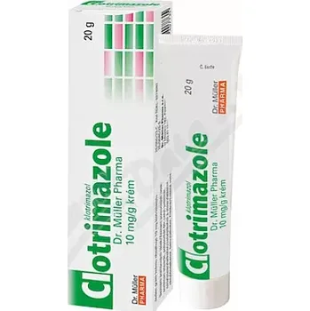 Kosmetika na nohy Clotrimazole Dr.Müller Pharma 10mg/g crm.1x20g II