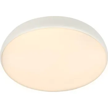 BRILONER Nikan stropní svítidlo pr.28,5 cm - 22W, 2300lm, LED, stmívatelné, CCT, dálkový ovladač, bílé - BRILO BRILO 3876016