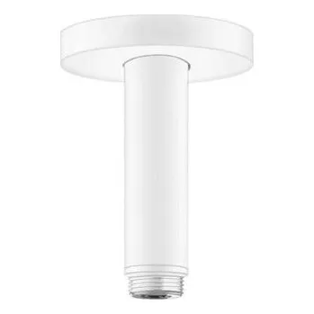 Sprchová hlavice Hansgrohe Příslušenství Přívod od stropu S 100 mm, matná bílá