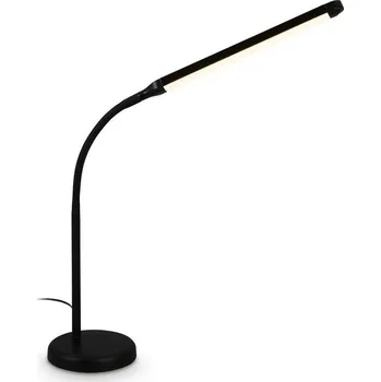 Lampička BRILONER Mura stolní lampička - 6W, 600lm, LED, stmívatelné, dotykový vypínač, nastavitelné, černá - BRILO BRILO 7660015
