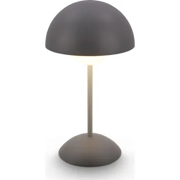 Lampička BRILONER Kugle stolní lampička - 3W, 250lm, bezdrátová, LED, stmívatelné, dotykový vypínač, teplá bílá, antracit - BRILO BRILO 7578015