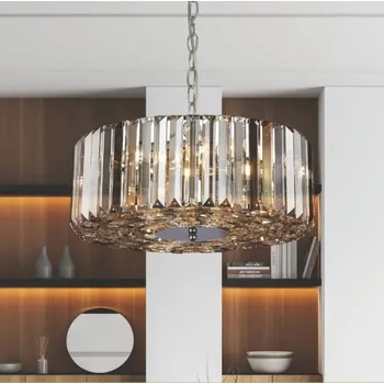 Svítidlo Searchlight 82101-5CC Závěsný / přisazený glamour lustr CHAPEAU