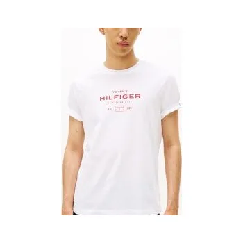 Oblečení a móda Tommy Hilfiger Stack Graphic Tee M