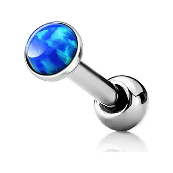 Piercing Šperky4U Cartilage piercing do ucha, odrý opál - CP1087-OP05-03