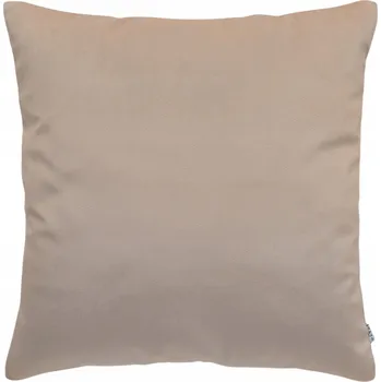 Polštář DEKORAČNÍ POVLEČENÍ na polštář velur samet velvet béžová béžový 50x50