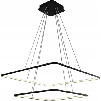 Závěsné svítidlo Milagro Nix Black 2 -bodové LED integrované světlo