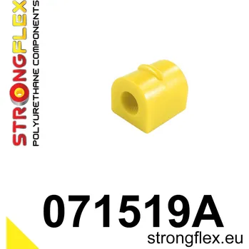 Silentblok nápravy 071519A: Strongflex Silentblok zadního stabilizátoru varianta SPORT 18mm Black