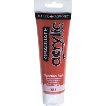 Vodová barva Akrylové barvy Daler Rowney 1 ks x 120 ml