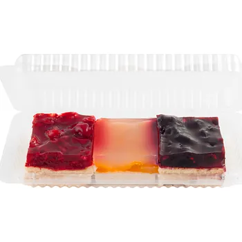 Trvanlivě pečivo Lahůdky Cajthaml Ovocné kostky 3 ks 300g