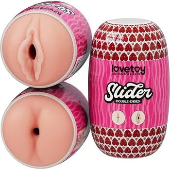 Masturbátor Lovetoy SLIDER DOUBLE-ENDED Ass and Vagina | Lovetoy