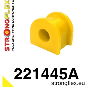 Silentblok nápravy 221445A: Strongflex Silentblok zadního stabilizátoru varianta SPORT 18mm Black