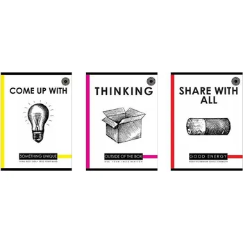 Sešit Sada různých sešitů A5 Ziemia Obiecana, 96 listů