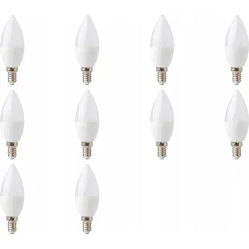Žárovka LED Žárovka Svíčka Malý Závit E14 7W 4000K Neutrální 700lm SADA 10 Ks